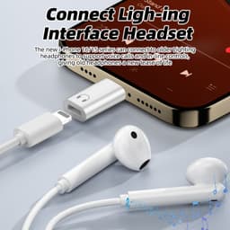 Thumbnail Fonken Loại C sang IOS Tai Nghe Bộ Chuyển Đổi Âm Thanh USB C Nam Sang IOS Nữ Tai Nghe Chuyển Đổi Cho iPh 16 15 Điện Thoại Máy Tính Bảng 3