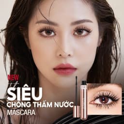 Thumbnail Set mascara O.TWO.O chống nước lâu phai trang điểm cho hàng mi dày và cong vút 2