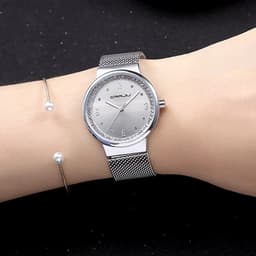 Thumbnail Đồng Hồ Quartz CRRJU Chống Thấm Nước Chất Liệu Thép Không Gỉ 2122X 3