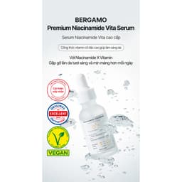 Thumbnail Serum BERGAMO Niacinamide 10% + Zinc PCA 10Pm Giảm Mụn Và Mờ thâm Giúp Se Khít Lỗ Chân Lông 1