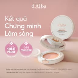 Thumbnail Phấn nước chống nắng nâng tông SPF 50 + PA + + + + d'Alba Tone Up Sun Cushion 4