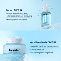 Thumbnail [SET] Serum và kem dưỡng làm dịu da DIVE IN, 50ml+100ml 3