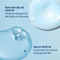 Thumbnail [SET] Serum và kem dưỡng làm dịu da DIVE IN, 50ml+100ml 1