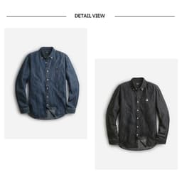 Thumbnail Áo sơ mi denim WHOAU WHYJD3823U 4