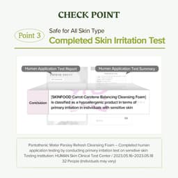Thumbnail Sữa rửa mặt rau mùi tây nước tạo bọt chứa B5 làm sạch dầu nhờn và bụi bẩn Pantothenic Water Parsley Refresh Cleansing Foam 150ml 3