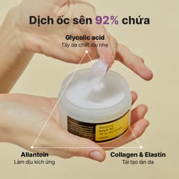 Thumbnail Kem dưỡng ẩm cosrx tái tạo phục hồi da chiết xuất 92% dịch ốc sên tất cả trong một 100ml 3