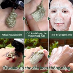 Thumbnail Moon Cat Real Green Tea Pore Deep Cleanser 100ml + Moon Cat Rich Moist Green Tea Sleeping Mask 75ml Pore careSET 4