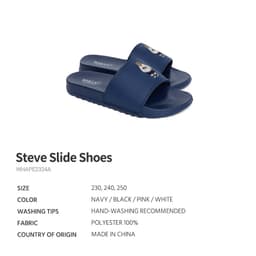Thumbnail Dép Đúc Steve Slide Shoes Unisex Style | WHAPE2334A 4