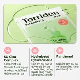 Thumbnail Mặt nạ giấy BALANCEFUL CICA, 1+1 miếng, Mask 3