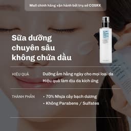 Thumbnail Sữa dưỡng COSRX chuyên sâu không chứa dầu dung tích 100ml 2
