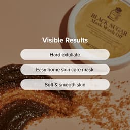 Thumbnail Mặt nạ rửa đường đen tẩy tế bào chết toàn thân và loại bỏ mụn đầu đen Black Sugar Mask Wash Off 120g 2
