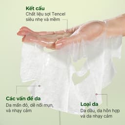 Thumbnail Mặt nạ giấy BALANCEFUL CICA, 1+1 miếng, Mask 1