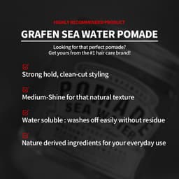 Thumbnail Nước biển Pomade 100g [Bán chạy nhất, Giữ chắc, Mùi nước sâu, Nước biển Jeju 10.000ppm] 3