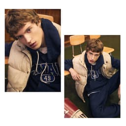 Thumbnail Áo Khoác Padded Vest Jacket Unisex Style | WHVWE1192U 3