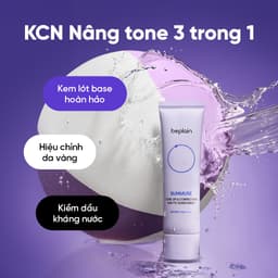 Thumbnail Kem chống nắng BEPLAIN Sunmuse lai Vật Lý & Hoá Học Nâng Tone & Hiệu chỉnh da Matte Mịn lì SPF 50+ PA++++ 50mL 2