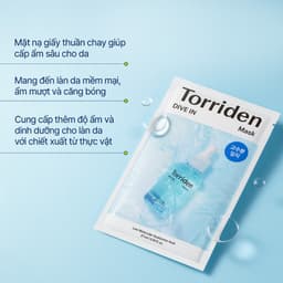 Thumbnail Mặt nạ giấy DIVE IN chứa Hyaluronic Acid, 1+1 miếng, Mask 3