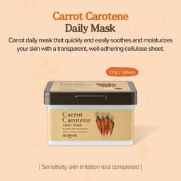 Thumbnail 30 miếng mặt nạ dưỡng da hàng ngày Cà rốt, quả sồi, Yuja C / Daily Sheet Mask 1