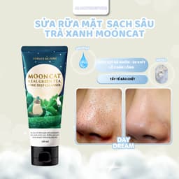 Thumbnail Sữa rửa mặt trà xanh MoonCat [AlwaysbePure] 100ml - Sạch sâu, se khít lỗ chân lông, kiểm soát dầu, giảm mụn 1
