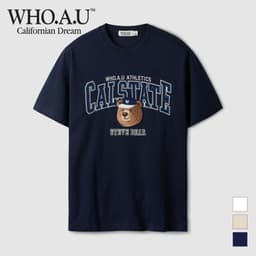 Thumbnail Áo Thun Steve Campus Patch T-shirt Unisex Style | WHRPE2492U / WHRPE3792U 2