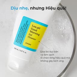 Thumbnail Set 2 sữa rửa mặt Good morning low ph dạng gel chiết xuất trà xanh  - 150ml x 2 tuýp 2