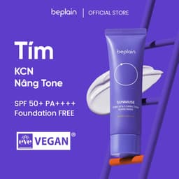 Thumbnail Kem chống nắng beplain Sunmuse lai Vật Lý & Hoá Học Nâng Tone & Hiệu chỉnh da SPF 50+ PA++++ 50ml + 50ml 1