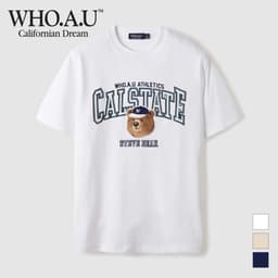 Thumbnail Áo Thun Steve Campus Patch T-shirt Unisex Style | WHRPE2492U / WHRPE3792U 1