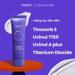 Thumbnail [Livestream]  Kem chống nắng BEPLAIN Sunmuse lai Vật Lý & Hoá Học Nâng Tone & Hiệu chỉnh da SPF 50+ PA++++ 50ml 2