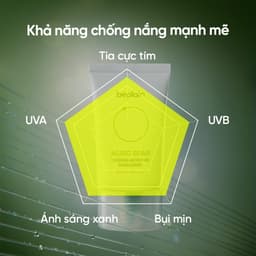 Thumbnail Kem chống nắng BEPLAIN dòng Đậu Xanh thuần hoá học, chống UVA UVB và Ánh Sáng Xanh Dưỡng Ẩm & Dịu Da SPF 50+ PA++++ 50ml Mung Bean Cooling Moisture Sunscreen 3