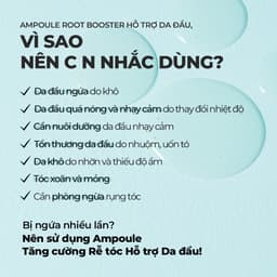 Thumbnail Ampoule tăng cường rễ tăng cường da đầu 50ml [Chống rụng tóc, Houttuynia cordata 100.000ppm, 10 loại chiết xuất thảo dược tự nhiên] 3