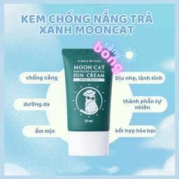 Thumbnail Kem chống nắng dịu nhẹ [1+1]ALWAYS BE PURE Moon Cat Skin Relief Green Tea Sun Cream SPF 50+/ PA++++ 3