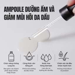 Thumbnail Damask Rose Moisture Ampoule 50ml [Kiểm soát mùi & dưỡng ẩm da đầu, Nước hoa hồng Damask 100.000ppm, 10 loại chiết xuất thảo dược tự nhiên] 2
