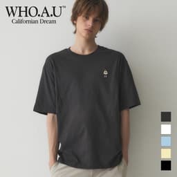 Thumbnail Set Áo Thun Steve 2Pack Solid T-Shirts Unisex Style I WHRAE2351U 4