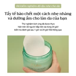 Thumbnail Toner Pad rau má cấp ẩm và tẩy da chết dịu nhẹ hàng ngày (50 miếng,165ml) 3