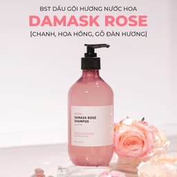 Thumbnail Dầu gội nước hoa hồng Damask 500ml [Dầu hoa hồng Damask 100%, Thành phần tự nhiên 90%, Hương thơm trái cây lâu trôi] 2
