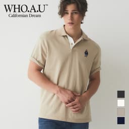 Thumbnail Áo Polo Big Steve Collar T-Shirt Unisex Style | WHHAE2491U 3