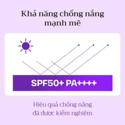Thumbnail Kem chống nắng nâng tone Tím d'Alba Purple Tone up suncream 50ml 3