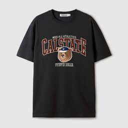 Thumbnail Áo Thun Steve Campus Patch T-shirt Unisex Style | WHRPE2492U / WHRPE3792U 4
