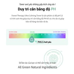 Thumbnail Toner làm dịu ngừa mụn ALWAYS BE PURE - Forest Therapy Ultra Calming 150ml (date: 12.12.2026) 3