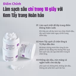 Thumbnail Sữa rửa mặt hoàn hảo DERMABIOME 80g [Sữa rửa mặt / Sữa rửa mặt / Tẩy trang / Làm sạch sâu / Làm sáng da] 4