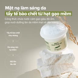 Thumbnail Mặt nạ Gạo Wash off 120g / tẩy tế bào chết và chống nếp nhăn / Rice Mask Wash Off 3