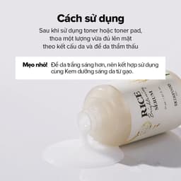 Thumbnail Serum sáng da từ gạo (55ml)/ Se khít lỗ chân lông/ Làm sáng / Rice Brightening Serum 3
