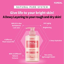 Thumbnail [KUNDAL] Sữa dưỡng thể làm mới dưỡng ẩm 500ml 2