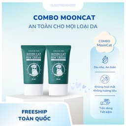 Thumbnail Kem chống nắng dịu nhẹ [1+1]ALWAYS BE PURE Moon Cat Skin Relief Green Tea Sun Cream SPF 50+/ PA++++ 1