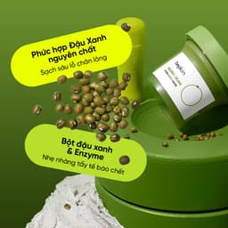 Thumbnail Mặt nạ đất sét BEPLAIN 120ml chiết suất đậu xanh  & Kem dưỡng Peptide Đậu Xanh 60ml 3