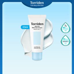 Thumbnail [MINI] Kem chống nắng dịu nhẹ DIVE IN chứa Hyaluronic Acid với SPF 50+ PA++++, 20ml, Sun Cream 1