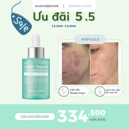 Thumbnail Ampoule làm dịu ngừa mụn ALWAYS BE PURE Forest Therapy Repair Concentrated Ampoule 50ml 1