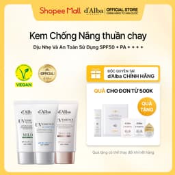 Thumbnail Kem Chống Nắng thuần chay d'Alba 50ml (SPF50 + PA + + + +) Dịu Nhẹ Và An Toàn Sử Dụng 1