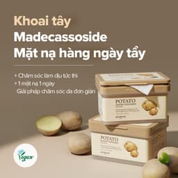 Thumbnail Mặt nạ dưỡng da hàng ngày Khoai tây Madecassoside 30 miếng / Cải thiện sắc tố da / Hiệu quả làm dịu / Potato Daily Mask 1