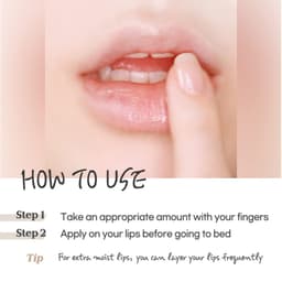 Thumbnail Mặt nạ môi qua đêm đường gừng ETUDE 4