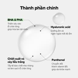 Thumbnail Toner BHA Nho Mẫu đơn 200ml / Tẩy tế bào chết nhẹ nhàng với BHA 2% & PHA 0.1% / pH 4.65 / Kiểm soát bã nhờn / Dành cho da hỗn hợp dầu / Kết cấu không bết dính / Shine Muscat BHA Toner 3